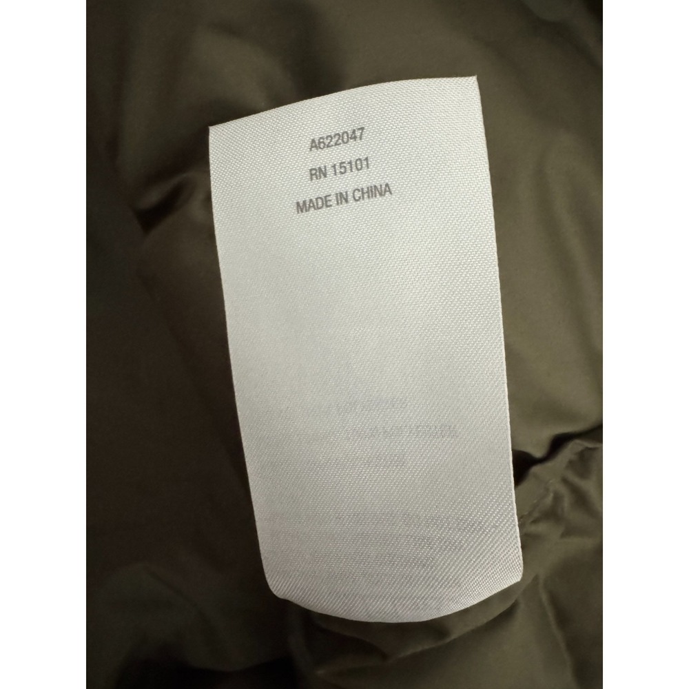 Susan Graver Heat Press Mixed Media Jacket with Hood Olive X-Small NWT - Picture 15 of 15